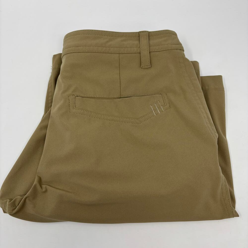 Lululemon Mens Sz32 Beige Commission Short Stretch Pants
